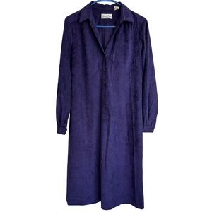 Schrader Sport Vintage Purple Midi Dress Women's Size 14